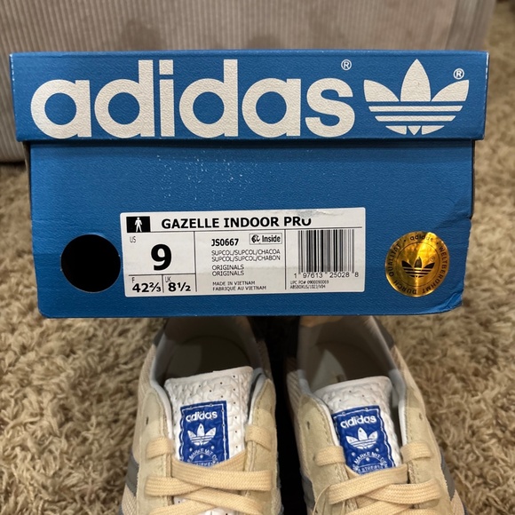 Men’s adidas Gazelle Indoor Pro Supcol Charcoal Size 9 | NWB | Women’s 10.5 main image 10